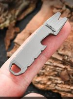 Mini Titanium Alloy Crowbar Opener EDC Hanging Tool  - Image 5