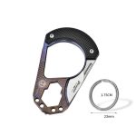 Titanium Alloy Keychain Knuckle Duster EDC Protector Tool - Image 8