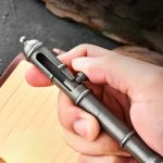 Titanium Retro Tactical Pen EDC Pendant - Image 3