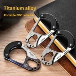Titanium Alloy Keychain Knuckle Duster EDC Protector Tool - Image 4