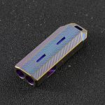 Titanium Alloy Double Tube Loud Whistle Outdoor Rescue Tool - Image 5