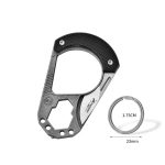 Titanium Alloy Keychain Knuckle Duster EDC Protector Tool - Image 10