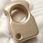 Single-Finger Brass Knuckle Versatile Defense Tool