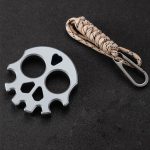Skull Design Knuckle Duster Tool with Multiple EDC Features - Image 3