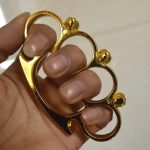 SkullGuard Brass Knuckle Duster with Four-Finger Protection Sleeve - Image 13