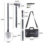 Soldier Shovel Multifunctional Survival Tool for Outdoor Adventures - Image 3