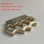 Brass Knuckle Duster for Critical Defense Situations - immagine 7