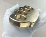 Solid Brass Knuckle Duster Self-Defense Tool – Bild 3