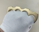 Solid Brass Knuckle Duster Self-Defense Tool – Bild 4