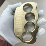Solid Brass Knuckle Duster Self-Defense Tool – Bild 9