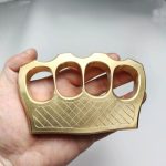 Solid Brass Knuckle Duster Self-Defense Tool – Bild 11
