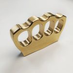 Solid Brass Knuckle Duster Self-Defense Tool – Bild 12