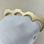 Solid Brass Knuckle Duster Self-Defense Tool – Bild 16