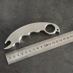Solid Steel Self-defense Multi-tool with Built-in Opener - immagine 5