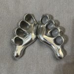 Left and Right Hand Steel Knuckle Duster Tool - Imagen 2