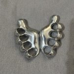 Left and Right Hand Steel Knuckle Duster Tool - Imagen 7