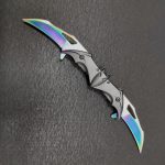 Double Blade Steel Knife with Bat Handle for Ultimate Performance - Image 10