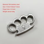Solid Steel Defender Knuckle Duster for Self-Protection - Image 5
