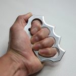 Solid Steel Self-Defense Knuckle Duster Essential EDC Tool - Image 3