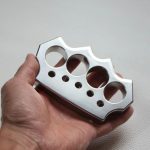 Solid Steel Self-Defense Knuckle Duster Essential EDC Tool