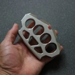 Heavy Duty Solid Steel Knuckle Duster for Personal Protection - Image 2