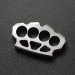 Heavy Duty Solid Steel Knuckle Duster for Personal Protection