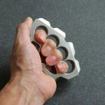Heavy Duty Solid Steel Knuckle Duster for Personal Protection - Image 3