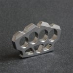 Heavy Duty Solid Steel Knuckle Duster for Personal Protection - Image 5
