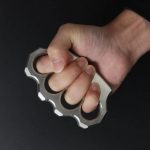 High-Quality Steel Solid Knuckle Duster Personal Defense Tool - Image 2