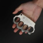 High-Quality Steel Solid Knuckle Duster Personal Defense Tool - Image 3