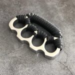 Durable Steel Knuckle Guard Self-Defense EDC Outdoor Tool - Image 3