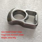 Precision-Crafted Steel Knuckle Duster Defensive Impact System - Image 2