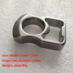 Precision-Crafted Steel Knuckle Duster Defensive Impact System - Image 11