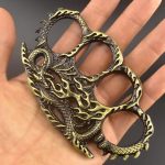 Strike Guard Durable Knuckle Duster Martial Arts Ring for Strength - Image 14