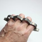 TC4 Titanium Self-Defense Tool Knuckle Duster with Window Breaking Feature - Image 6