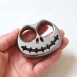TC4 Titanium Pumpkin Knuckle Duster Solid Self-Defense Tool - immagine 2