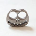 TC4 Titanium Pumpkin Knuckle Duster Solid Self-Defense Tool