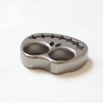 TC4 Titanium Pumpkin Knuckle Duster Solid Self-Defense Tool - immagine 6