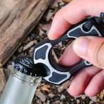 TC4 Titanium Single Finger Knuckle Duster for Durable Protection