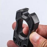 TC4 Titanium Single Finger Knuckle Duster for Durable Protection - Image 9