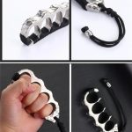 TC4 Titanium Pea Knuckle Duster Handy Self-Defense EDC Tool - Image 6