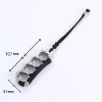 TC4 Titanium Pea Knuckle Duster Handy Self-Defense EDC Tool - Image 8