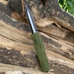 Outdoor Knife with Auto Blade for Camping Hiking and Everyday Carry - Imagen 6