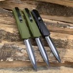 Outdoor Knife with Auto Blade for Camping Hiking and Everyday Carry - Imagen 8