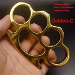 Enhanced Metal Brass Knuckles Duster Four Finger Safety Gear - Image 2