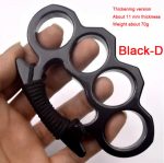 Enhanced Metal Brass Knuckles Duster Four Finger Safety Gear - Image 3