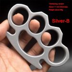 Enhanced Metal Brass Knuckles Duster Four Finger Safety Gear - Image 10