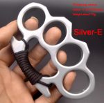 Enhanced Metal Brass Knuckles Duster Four Finger Safety Gear - Image 18