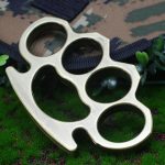 Enhanced Metal Brass Knuckles Duster Four Finger Safety Gear - Image 20