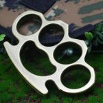 Enhanced Metal Brass Knuckles Duster Four Finger Safety Gear - Image 29